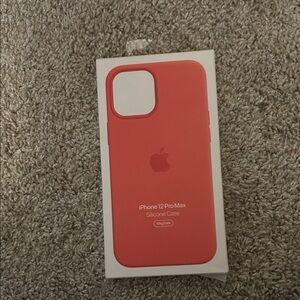 iPhone 12 Pro Max phone case in color pink citrus